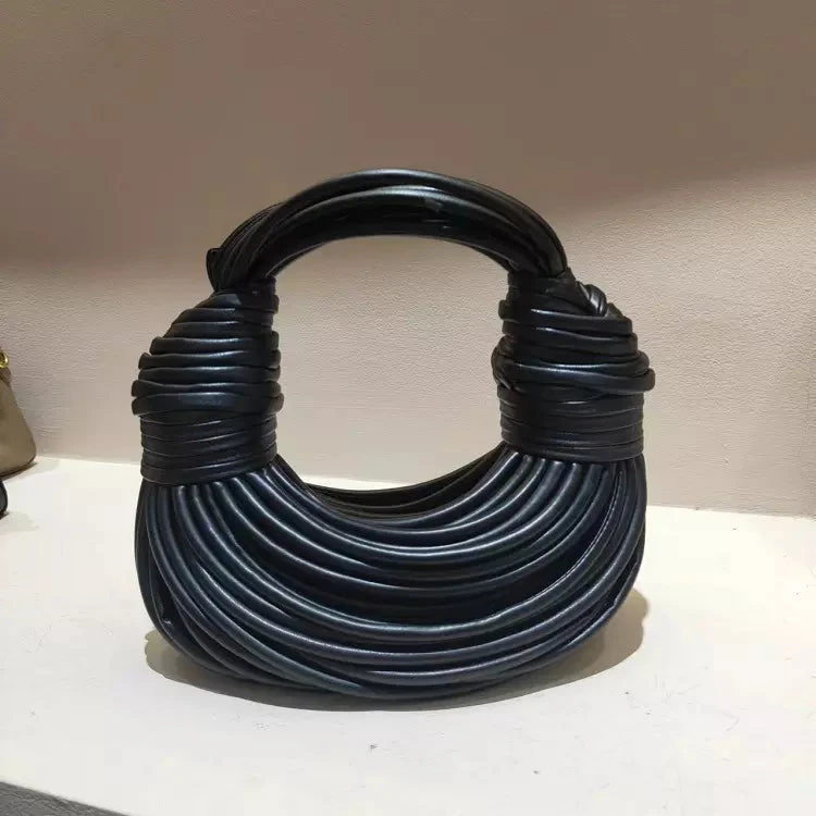 "DOUBLE KNOT"  Women's Faux Leather Handbag