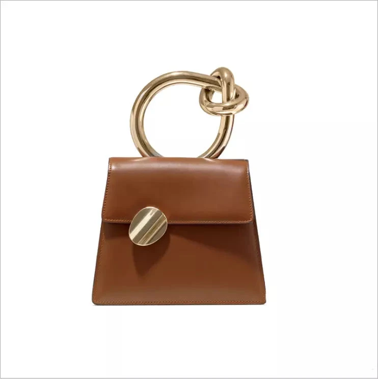 "SASHA". Women's Faux Leather Satchel