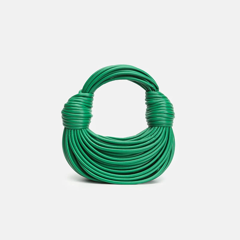 "DOUBLE KNOT"  Women's Faux Leather Handbag