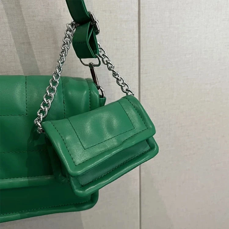 "CHARLIE"  Women's Faux Leather Cross-Body Bag