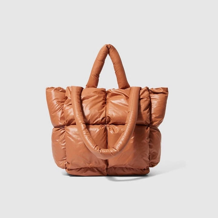 "SLAY PUFFER TOTE"   Women's Puffer Handbag